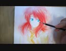 【アナログ】水彩でルークを描いてみた。【TOA】