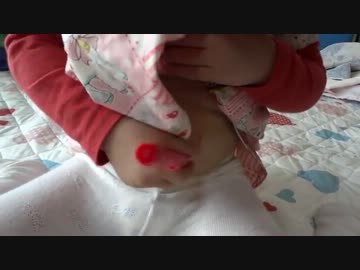 お腹に落書き女の子 ニコニコ動画