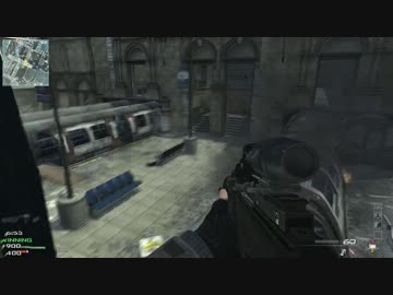 【PC版CoD:MW3】みるくの全武器制覇　３７発　G36CHybridサイト