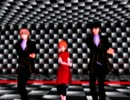 【MMD】沖田さんと土方さんと神楽ちゃんでBLACK　CAT【銀魂】