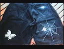 ﾚﾓﾝｽｶｯｼｭBGMより「ﾀｲﾄﾙ」蜘蛛が蝶を狙うｻﾑﾈ！