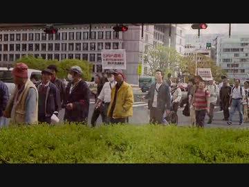 【脱原発デモ】4/21　デモ参加者とコミュニケーション＾＾　【大阪】