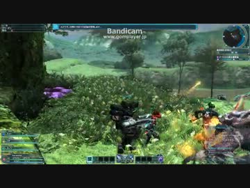 PSO２　ｃβテスト　ロックベア討伐　①