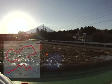 自転車で200km　2012BRM324富士山一周