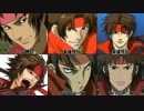 戦国BASARA　絵柄ちがいの武将たち