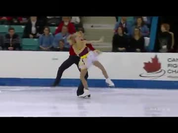 パイパー・ギルス＆ポール・ポーリエ組　２０１２カナダ選手権ＦＤ