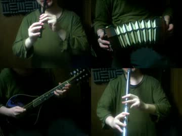 東方紅魔郷「ラクトガール」アイリッシュ楽器等で演奏してみた。