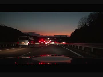 夕方の名阪国道を走ってみた