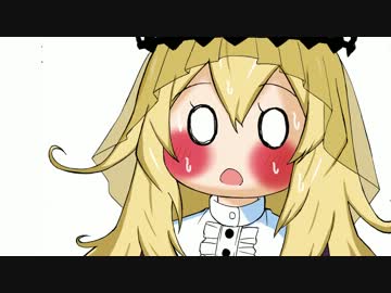 【ブラック★ロックシューター】おそろの花嫁