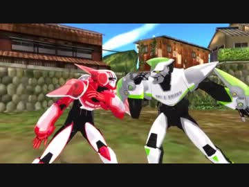 【MMD】空き地の片隅でパンダヒーロー練習中【タイバニ】