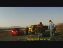 【車載動画】 SUV vs トラック 仁義無き戦い