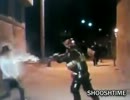 ストリートファイト151 　撃たれるデモ隊　【武器使用】