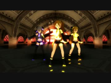 【MMD】イージーデンス【ショートパンツ３人娘】