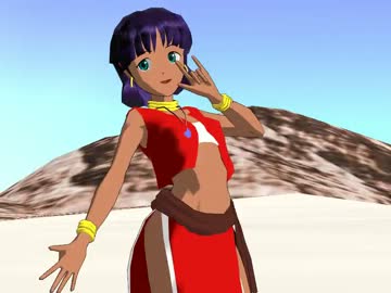 MMD化してみた　ナディアさん　かんせい