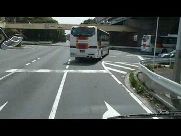 【前面展望】ニコニコ超会議号・リレーバス　上野駅ー幕張メッセ③