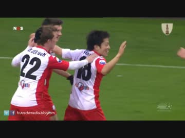 【高木善朗】 エールディビジ -第32節- ユトレヒト vs NACブレダ ハイライト