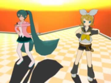 【MMD】初音ミクと鏡音リンにUFOを躍らせてみました【迫真】
