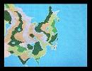 【途中経過】2012/1月現在【DQ3クロスステッチ地図進捗】