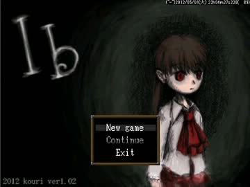 【ゲーム実況】Ib　１ページ目『美術館に行くよ！』