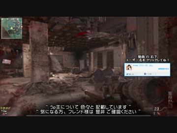 【CoD:MW3】黒髪ニーソのプラベFFA - スナイパーライフル練習風景3【L118A】