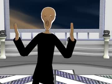 【OMF2】ムンクの『踊り』【MMD世界の名画】