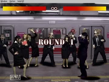 男対女２～スカートめくりVS金蹴り（女でプレイPart1）