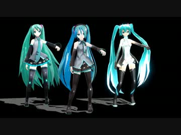 【MMD】AutoLuminous対応Lat式ミクさん公開　おまけボーンつき