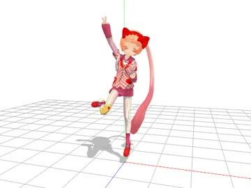 猫村いろは×(」・ω・)」うー！(／・ω・)／にゃー！（音なし・適当ver.）