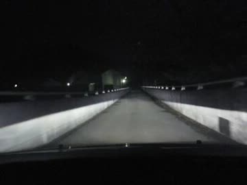 【ゆっくり怪談】ダム周回の深夜ドライブ【車載動画】