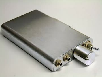 充電式ヘッドホンアンプ in 名刺ケースをつくってみた