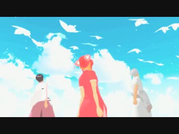【MMD銀魂】一周年に感謝して全員で『Prism Heart』