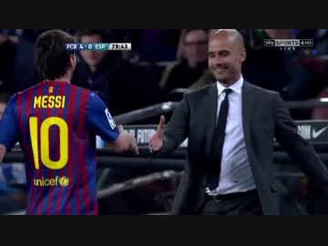 リーガ１１/１２　第３７節　バルセロナ×エスパニョール　高画質ver