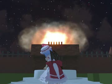 【東方MMD】レミリアがグングニルを撃つだけ
