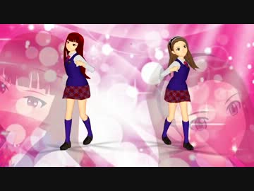 【MMD】伊織と麗華でSweetMagic【伊織誕生祭遅刻組】