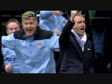 11-12PL 第37節 ニューカッスル・ユナイテッド 対 マンチェスター・シティ