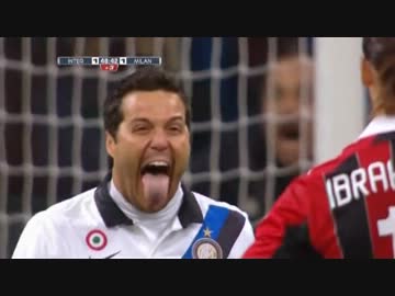 11-12セリエA第37節 インテルvsミラン 前半ハイライト