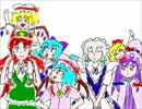 東方紅魔郷を音楽に合わせて描いてしまった