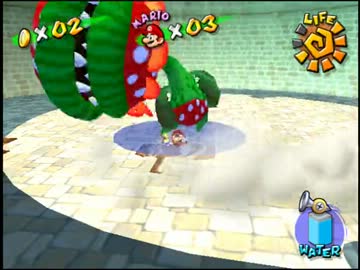 【バグ】　マリオサンシャイン　ボスパックン戦