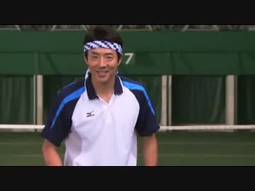 【逆再生】　松岡修造　マリオテニス教室