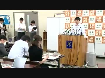 橋下大阪市市長記者会見　 2012/05/11　②