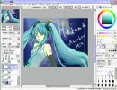 イメージして初音ミクを描いてみた