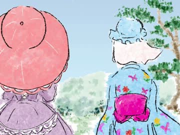 【東方手書き】巡るは季節-4