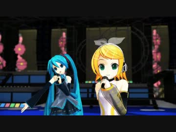 【MMD】カラフル×メロディ【初音ミクXS】【鏡音リンappendXS】