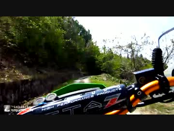 【テスト】林道早坂線【KLX250】