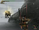 【MHF】 HC素材集め(剥ぎ装備)成長上ラージャン