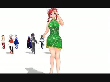 【MikuMikuDance】モデル紹介動画　4【4/29～5/15】