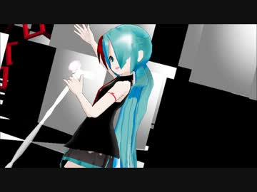 【MMD】後ろに髪を結ったLat式改変ミク(Ver.2)【モデル配布】
