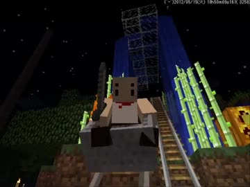 【ぼいこや！】放送局　マイクラにっき－No.04　ﾐﾆﾐﾆｺｰｽﾀｰ！