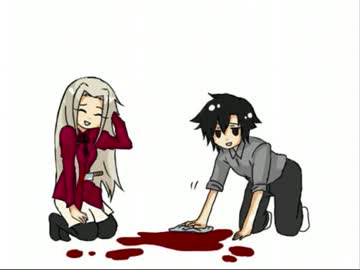 【手描きFate】家に帰ると妻が死んだふりをしています。【トレス】