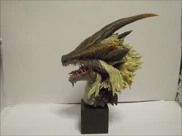 【MHF】ベルキュロス制作動画【ヘッドフィギュア風】